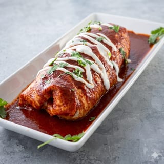 Burrito Mojado (Wet Burrito)