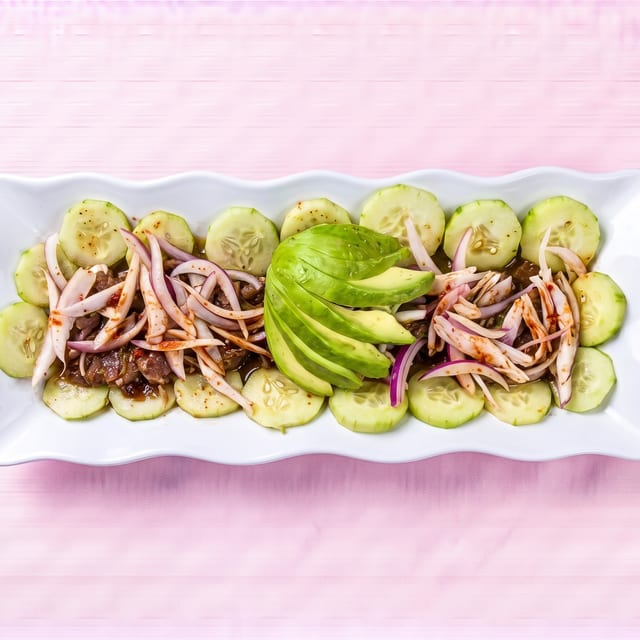 Camarón y Pulpo, Botana (Shrimp and Octopus Appetizer).