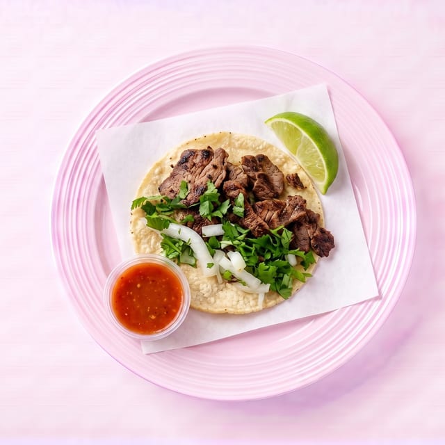 Taco de Pollo (Chicken Taco).